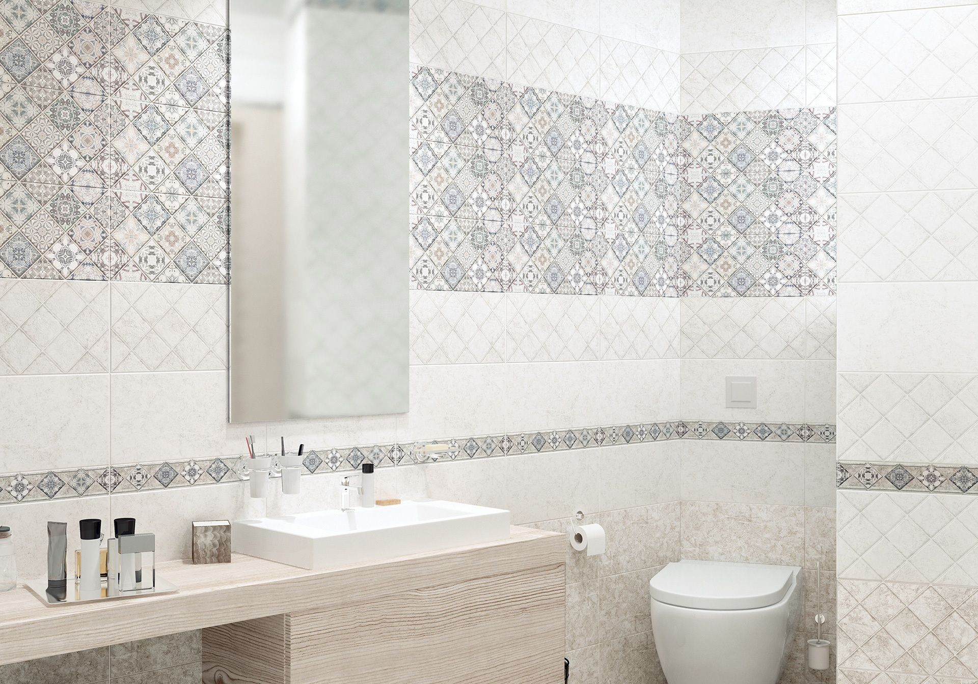 Изображение товара Плитка Alma Ceramica Trevis TWU09TVS414 50x24.9 см бежевый