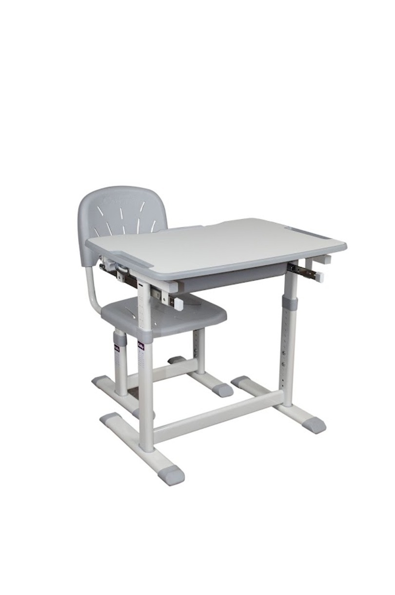 Изображение товара Стол Cubby 222045 66.4x76x47.4 см металл и пластик цвет серый