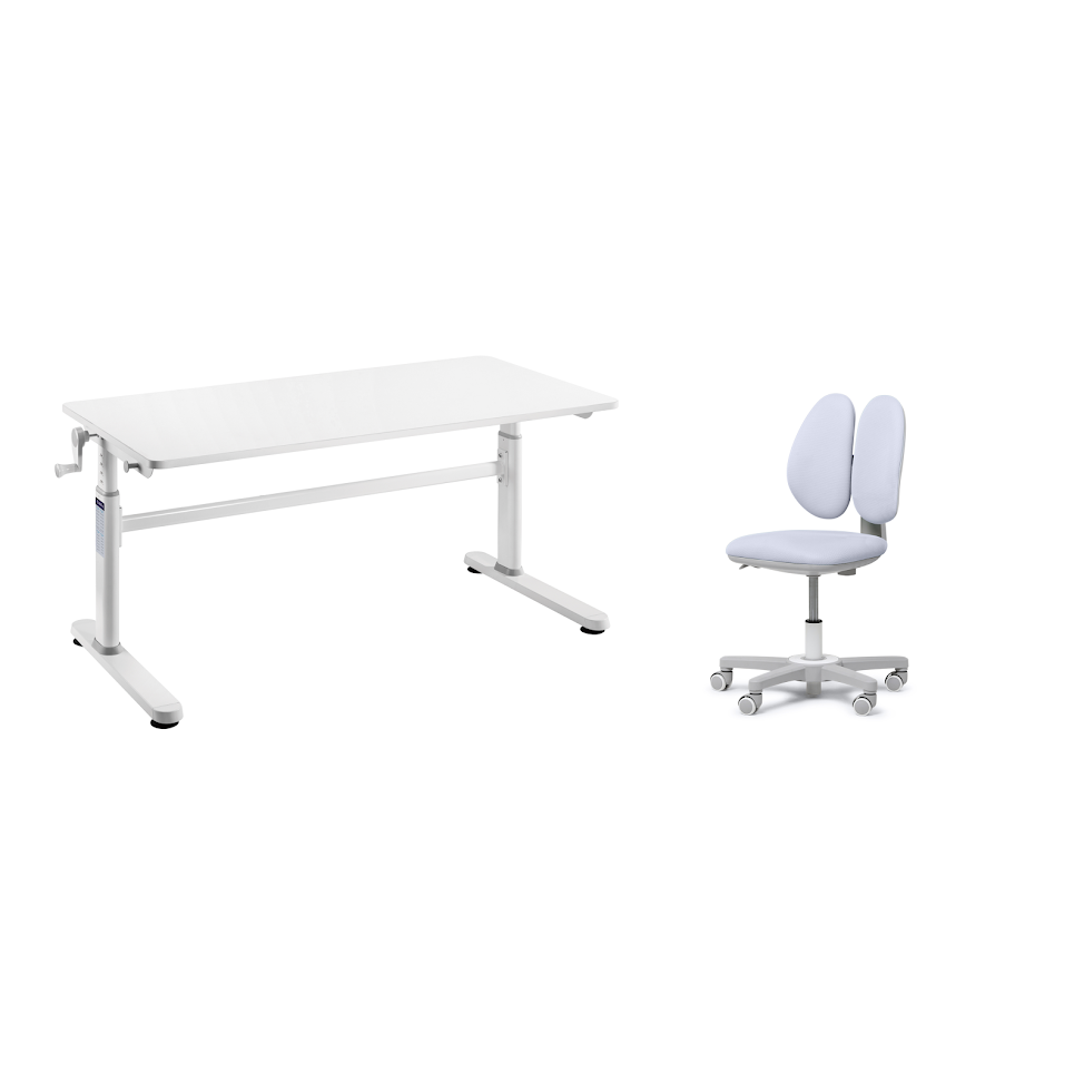 Изображение товара Комплект Cubby парта Imparare Grey и кресло Mente Grey