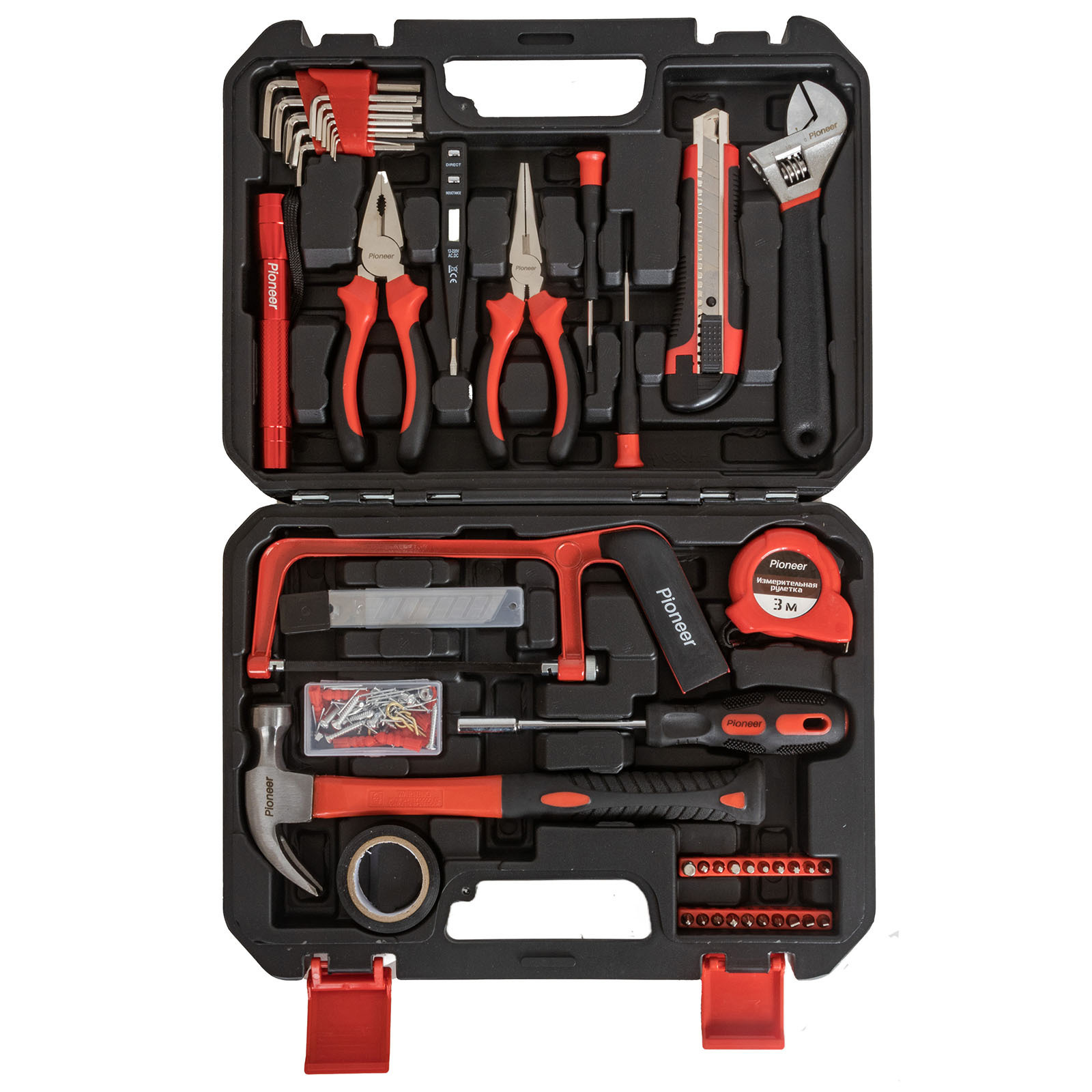 Изображение товара Набор инструментов Pioneer TSH-136-01 136 предметов в кейсе