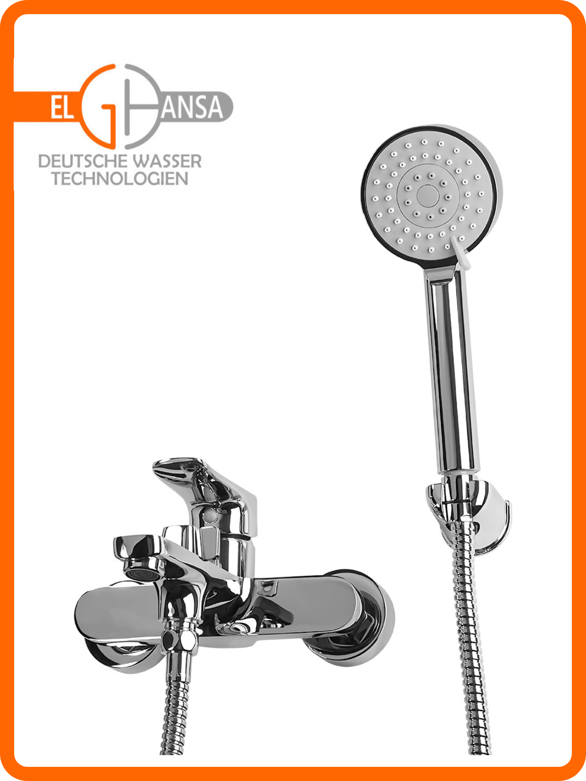 Изображение товара Смеситель для ванны Elghansa Hezerley New 2365599 однорычажный цвет хром