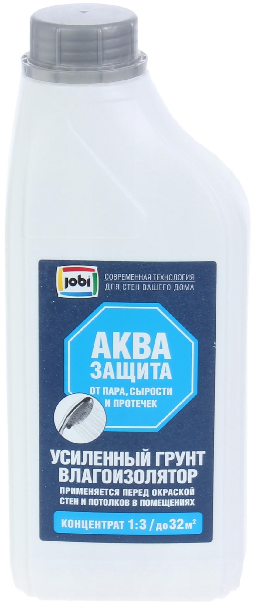 Изображение товара Грунтовка влагоизолятор Jobi концентрат 1:3 1 л для внутренней и наружной защиты
