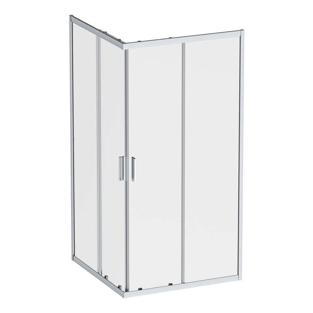 Изображение товара Душевой уголок Am.pm Gem W90G 100x100 см серебро с системой EasyFix