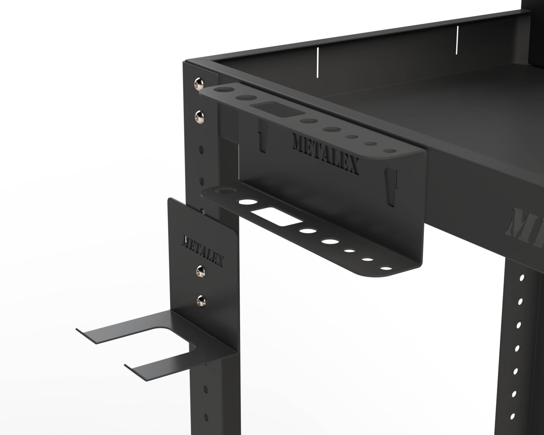 Изображение товара Тележка инструментальная Metalex Тип 4 800x350x800 мм с аксессуарами
