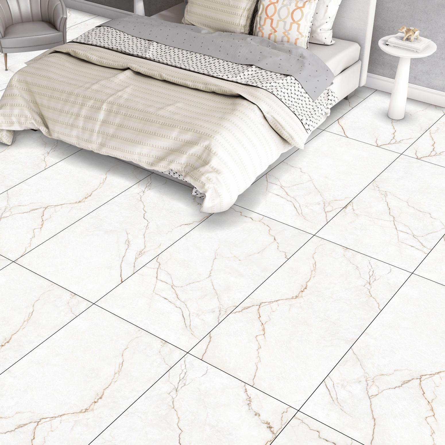 Изображение товара Керамогранит Eurotile Canyon 7930138703166 60x120см цвет белый