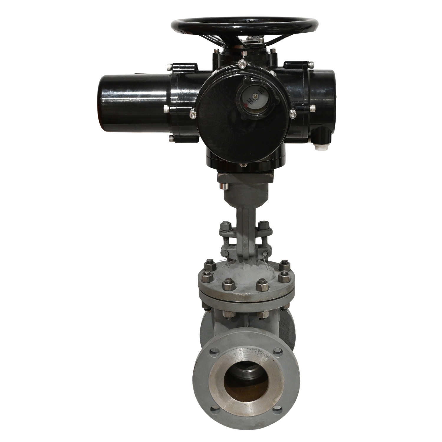 Изображение товара Задвижка клиновая DN50 с электроприводом и фланцем PN25 для воды и пара