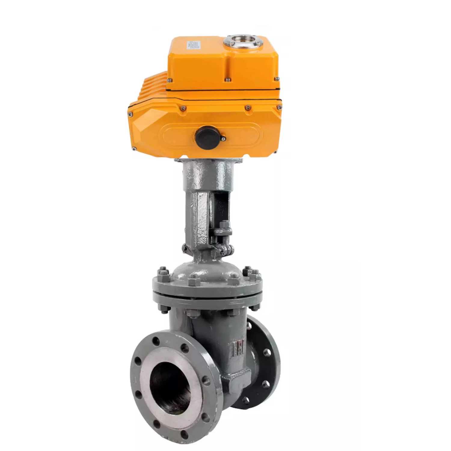 Изображение товара Задвижка с электроприводом DN100 PN16 клиновая с выдвижным шпинделем сталь