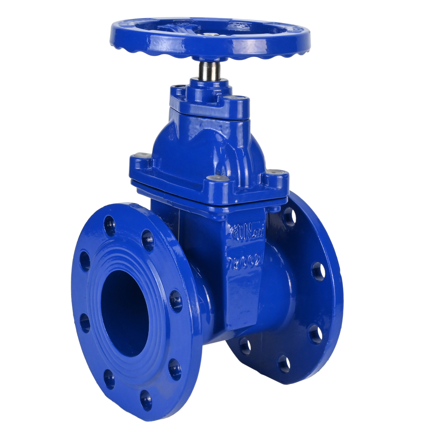 Изображение товара Задвижка ручная клиновая DN80 PN16 GGG50 EPDM фланцевая Россия