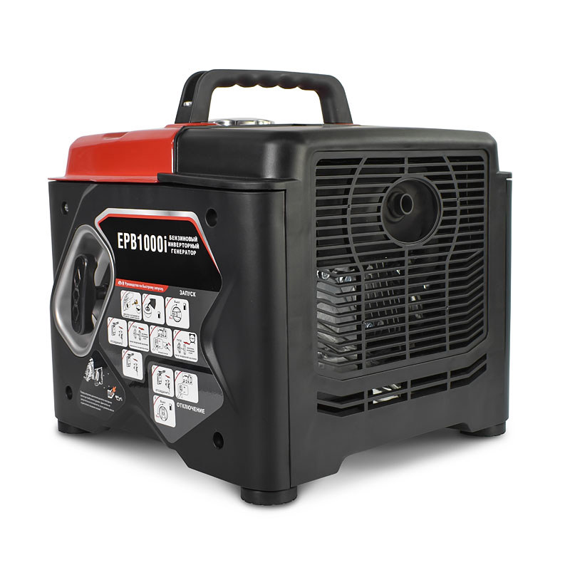 Изображение товара Генератор бензиновый Redvolt EPB1000i 0.8 кВт инверторный компактный