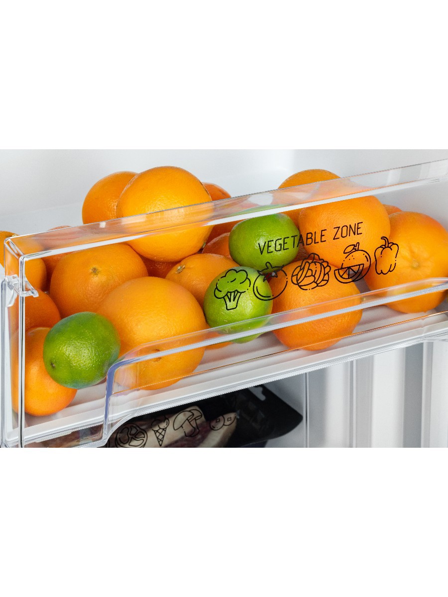 Изображение товара Двухкамерный холодильник Nord NRB 122 W 275 л белый статический режим