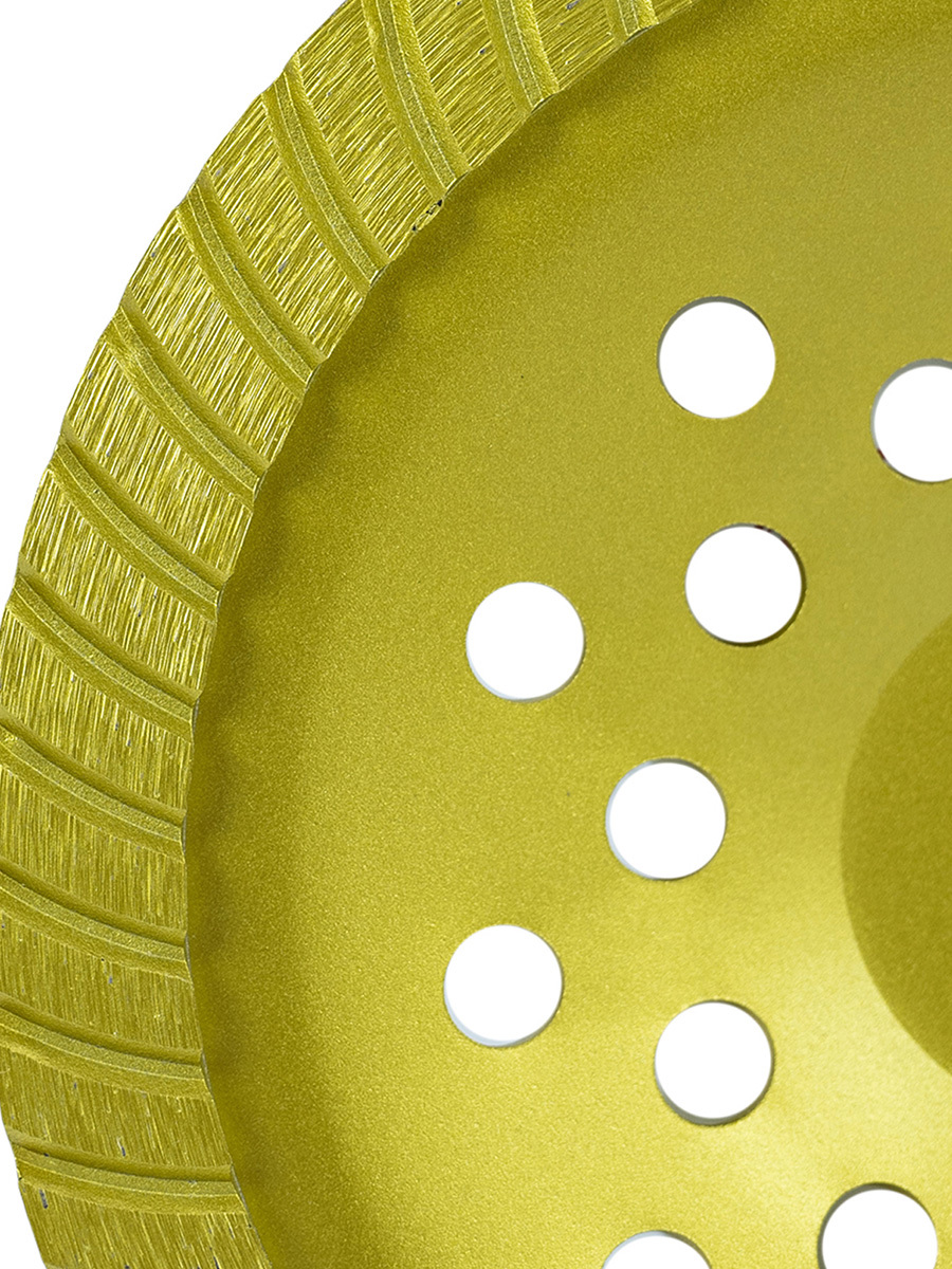 Изображение товара Чашка алмазная турбо по бетону 230 мм Pobedit 2202406 для шлифовки и зачистки