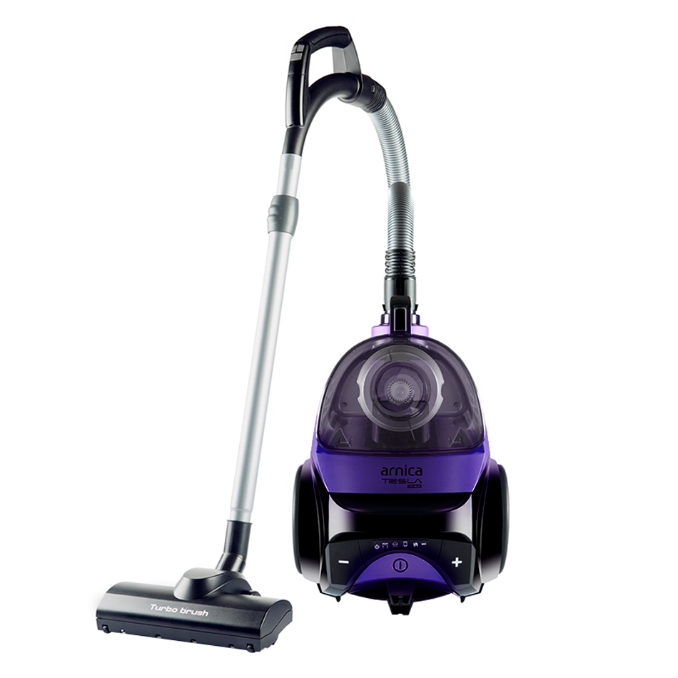 Изображение товара Пылесос Arnica Tesla 750 Вт с контейнером HEPA и турбощеткой