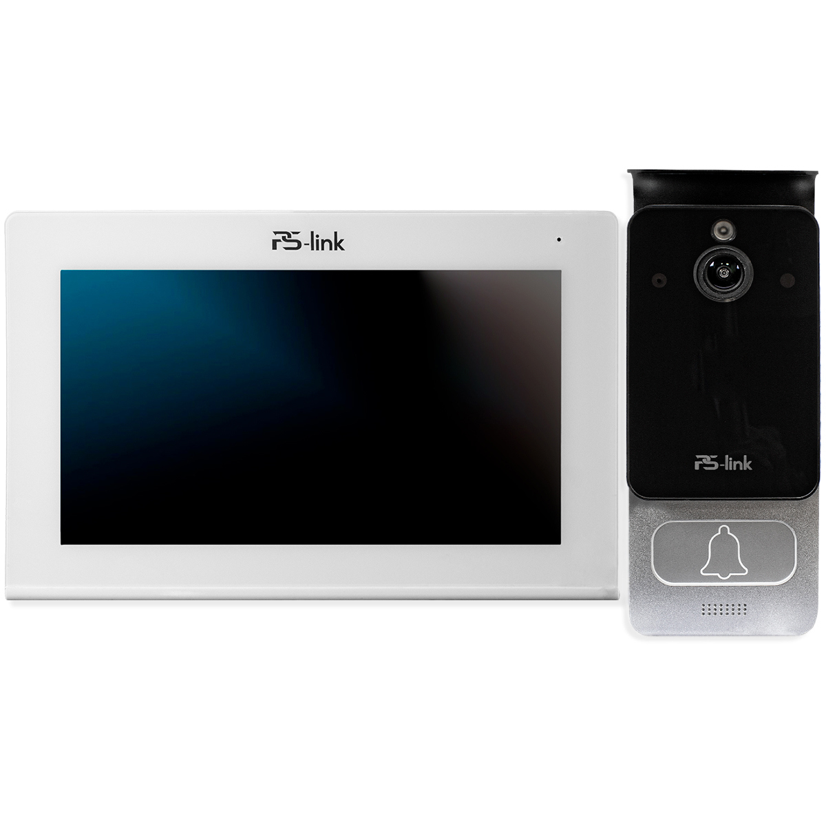Изображение товара IP видеодомофон PS-Link PS-730TM White с Wi-Fi и вызывной панелью