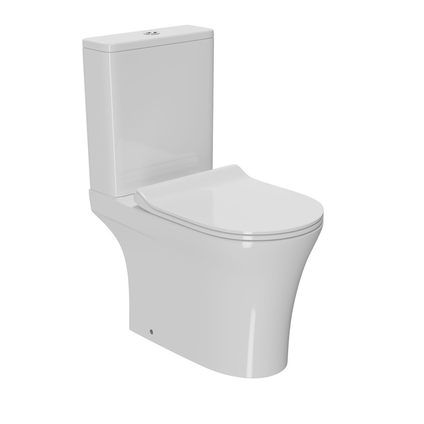 Изображение товара Унитаз-компакт Bauedge BL0005-HQ5 горизонтальный слив