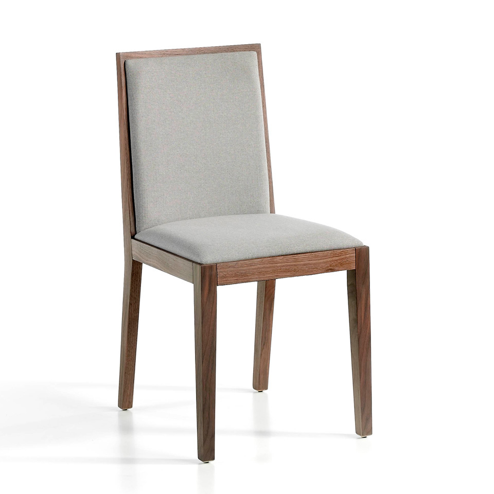 Изображение товара Обеденный стул CPMK029 из натурального дерева и полиэстера