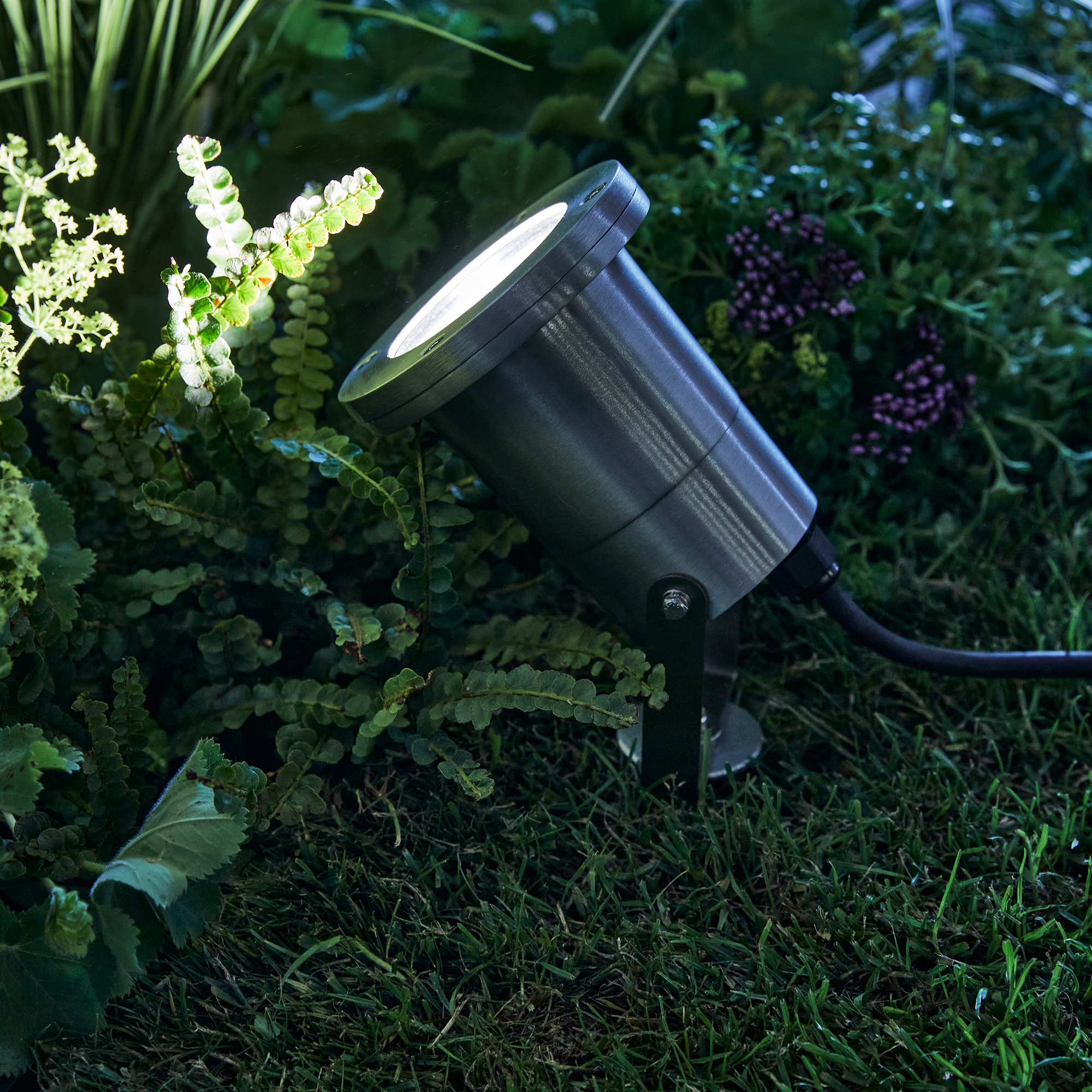 Спот Inspire ada садово-парковый GU10 28 Вт IP65 цвет серый