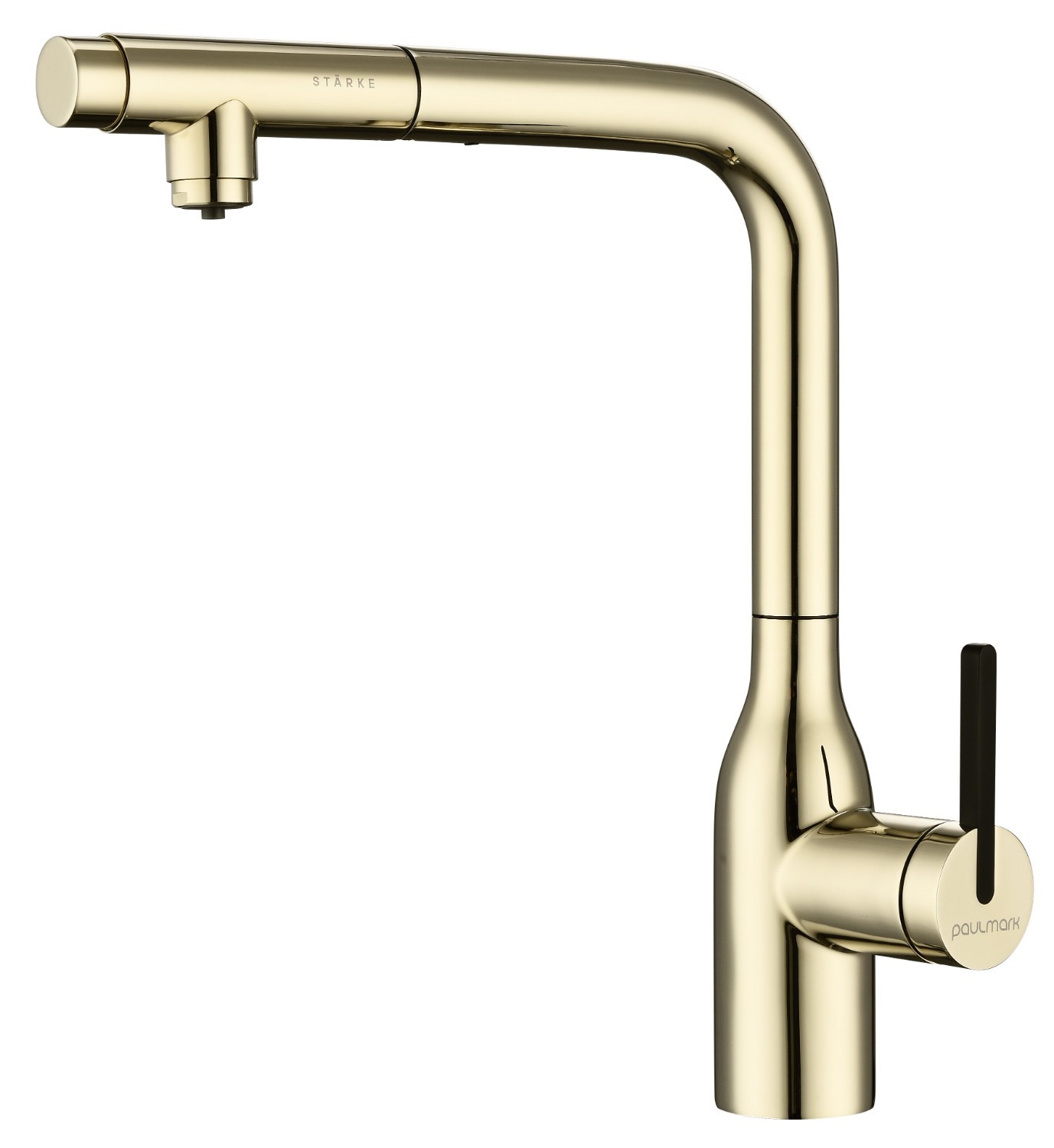 Изображение товара Смеситель для кухни VIPER с возможностью подключения фильтра питьевой воды золото Vi213105-G Starke-Paulmark