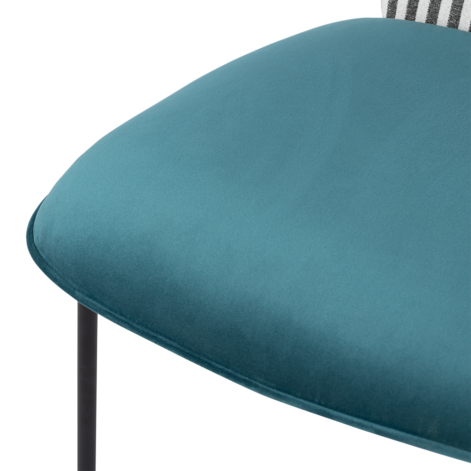 Изображение товара Стул Bergenson bjorn Pompadour из велюра изумрудный, классический дизайн