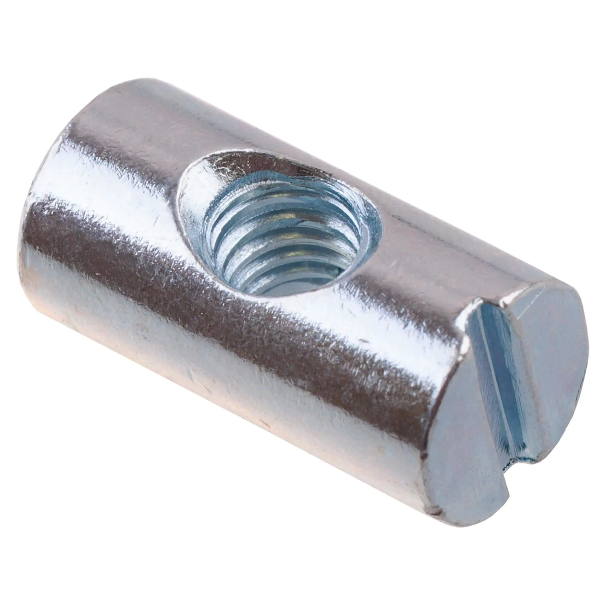 Бочонок 6x20 мм сталь цвет серебро 4 шт.