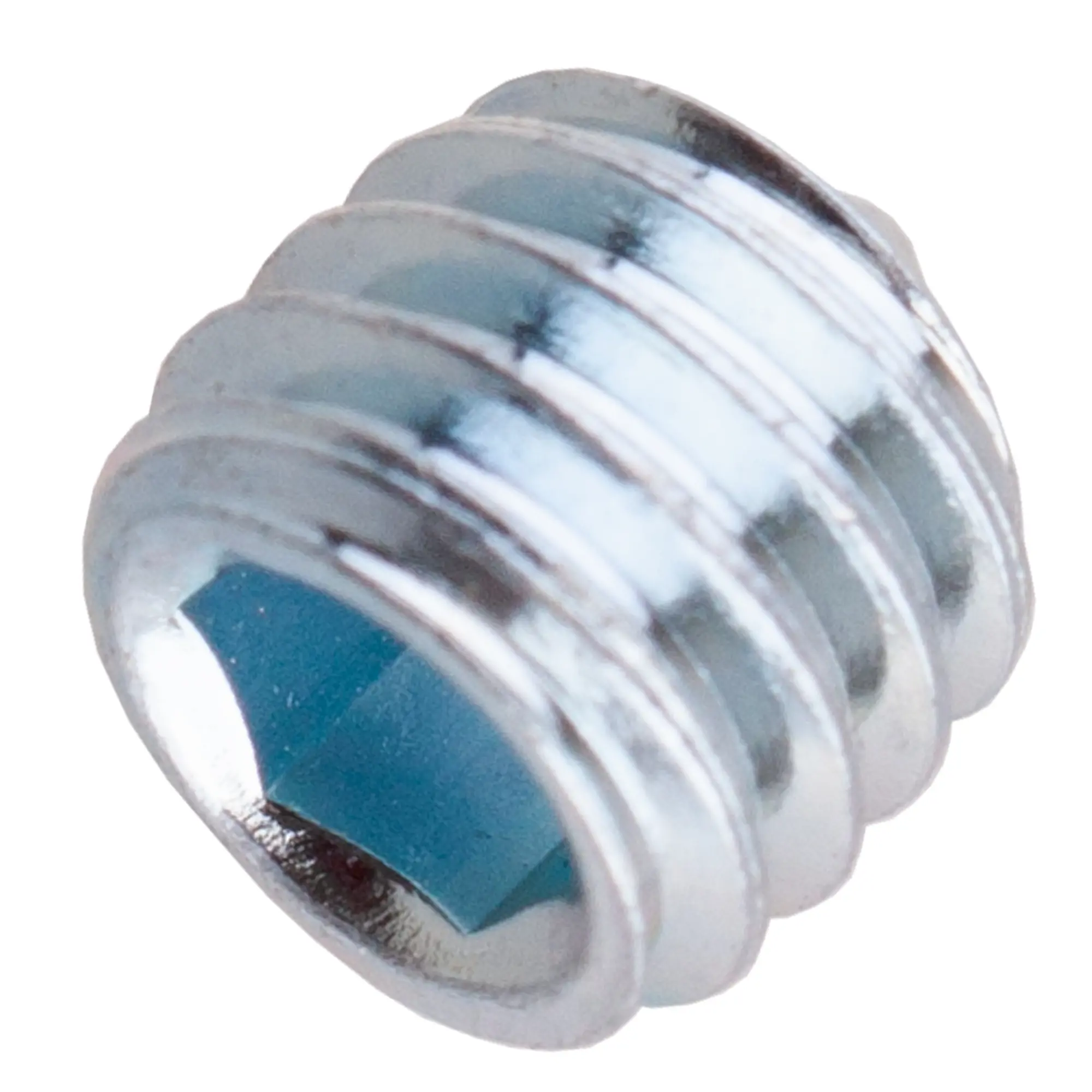 Винт установочный 3x4 мм сталь цвет серебро 4 шт.