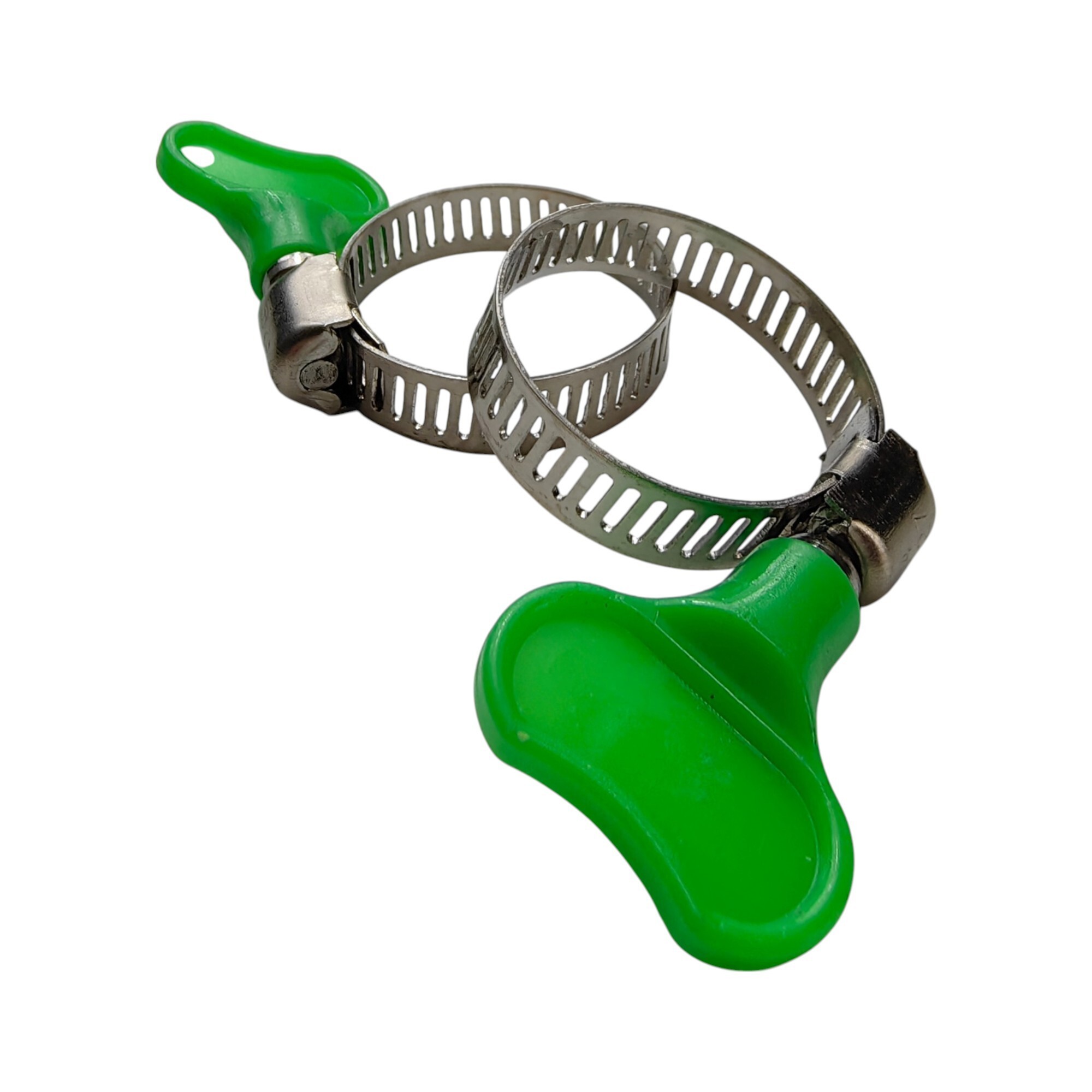 Изображение товара Хомуты для шланга BOUTTE бабочка 19 мм 2 шт нержавеющие