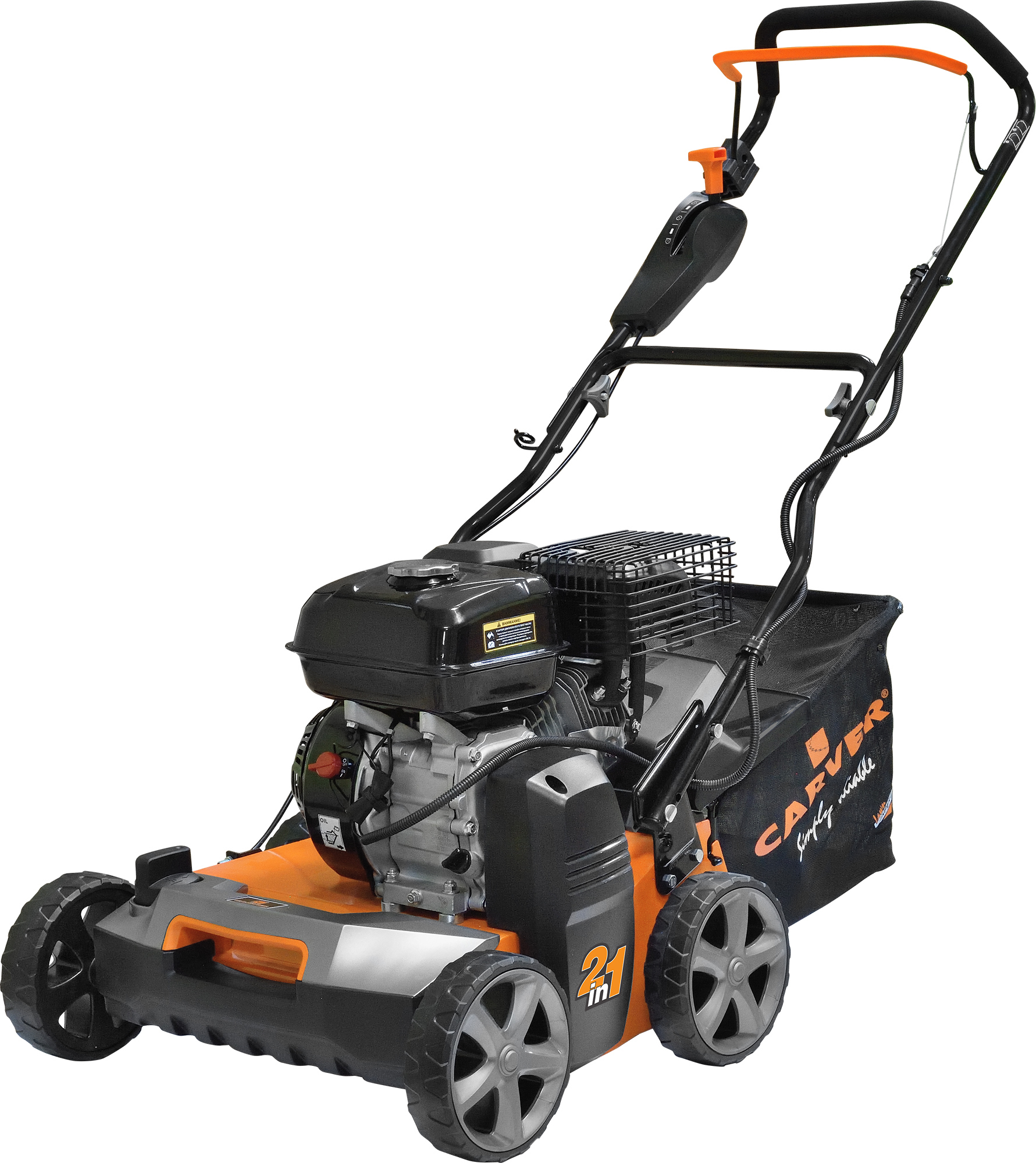 Изображение товара Бензиновый аэратор Carver SR 5240 с мощностью 7 л.с.