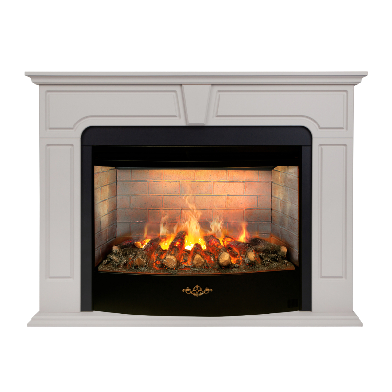 Изображение товара Каминокомплект Realflame Theodor 33 BG-F615 с очагом Fiji 3D, 1750 Вт латте