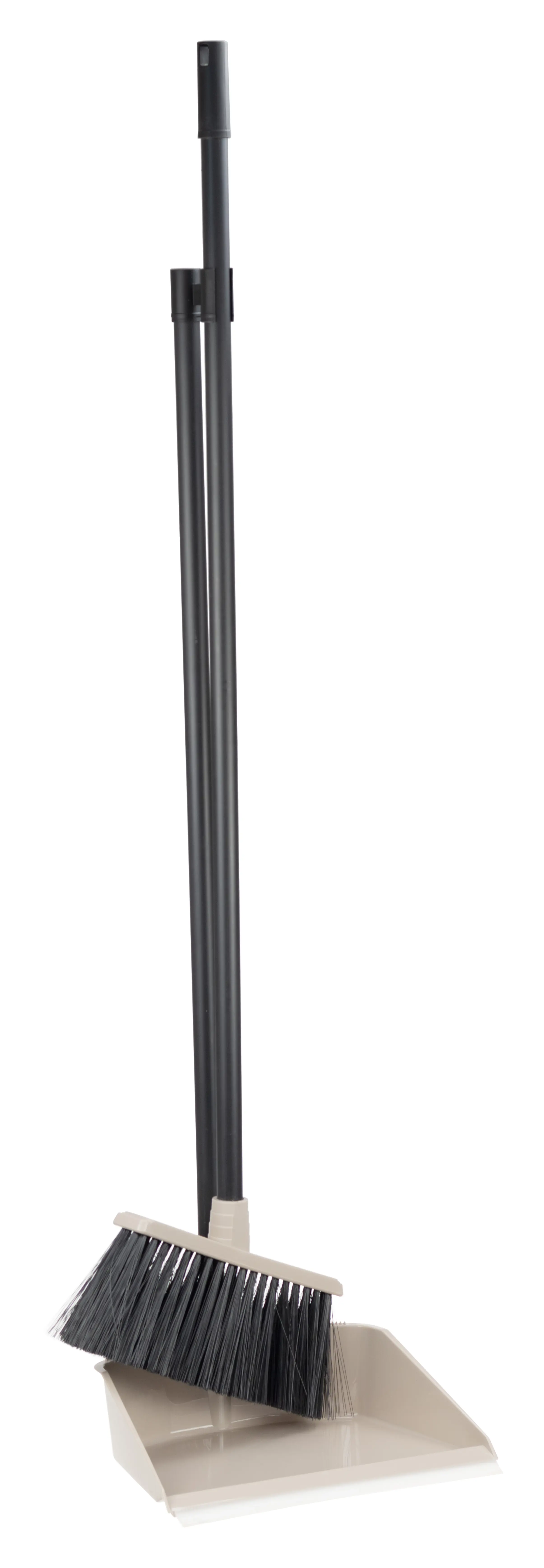 Совок и щетка для уборки Ленивка цвет капучино