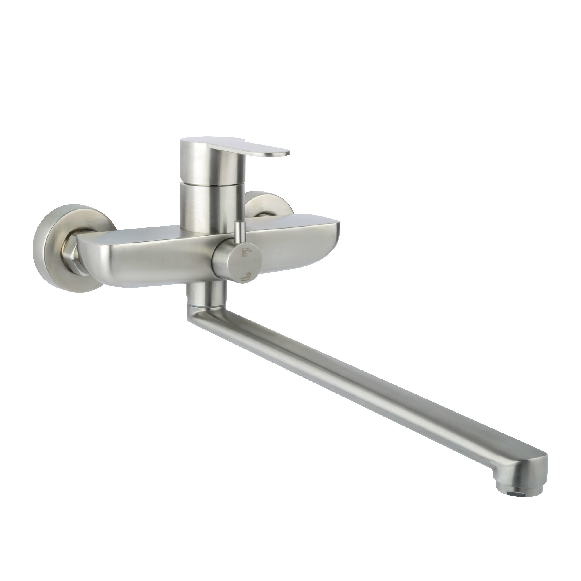 Изображение товара Смеситель FIXSEN 8801N Nordic с лейкой и шлангом сатин Изображение товара Смеситель FIXSEN 8801N Nordic с лейкой и шлангом сатин