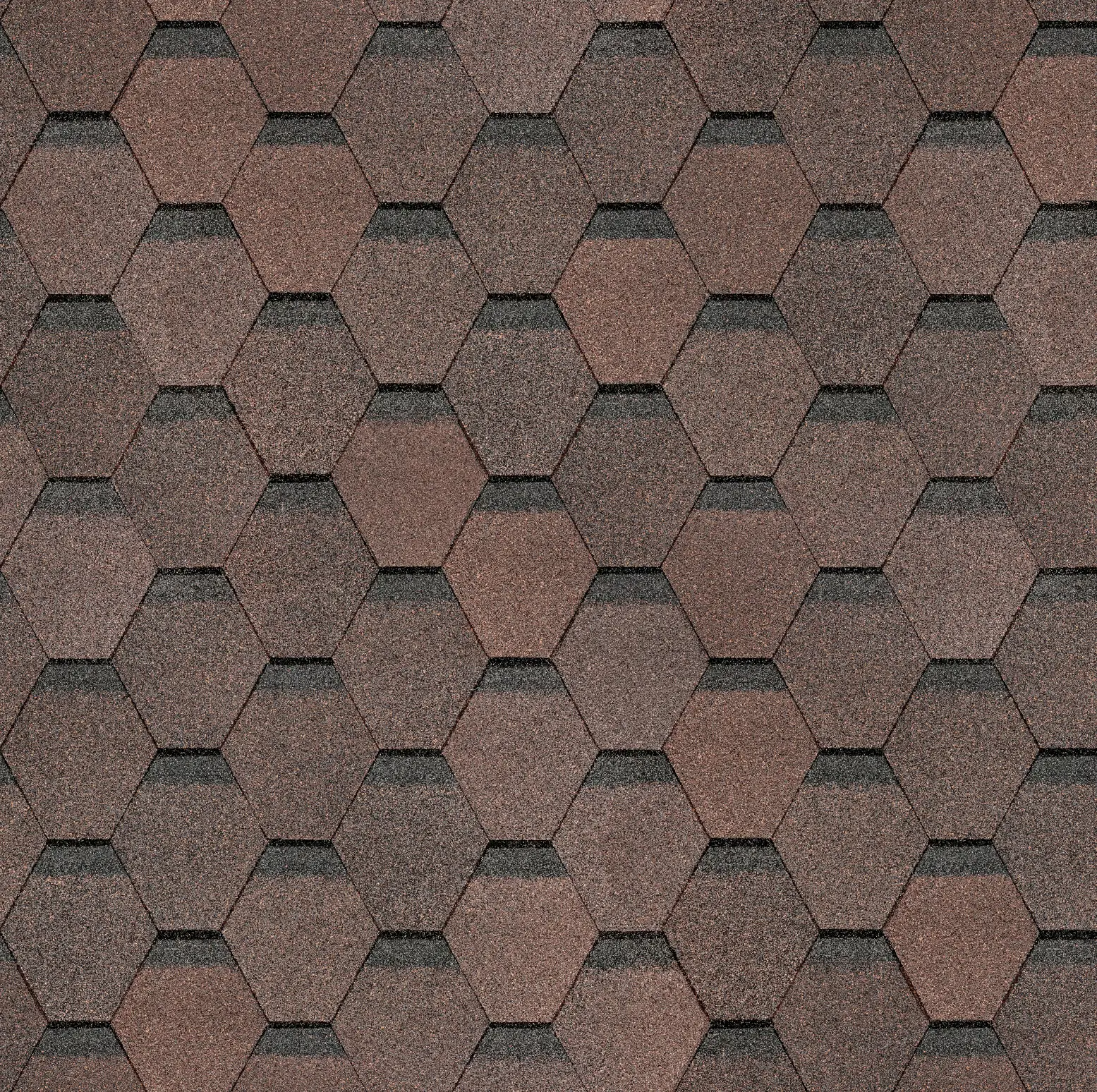 Гибкая черепица Dacha Rustic коричневый 3 м²