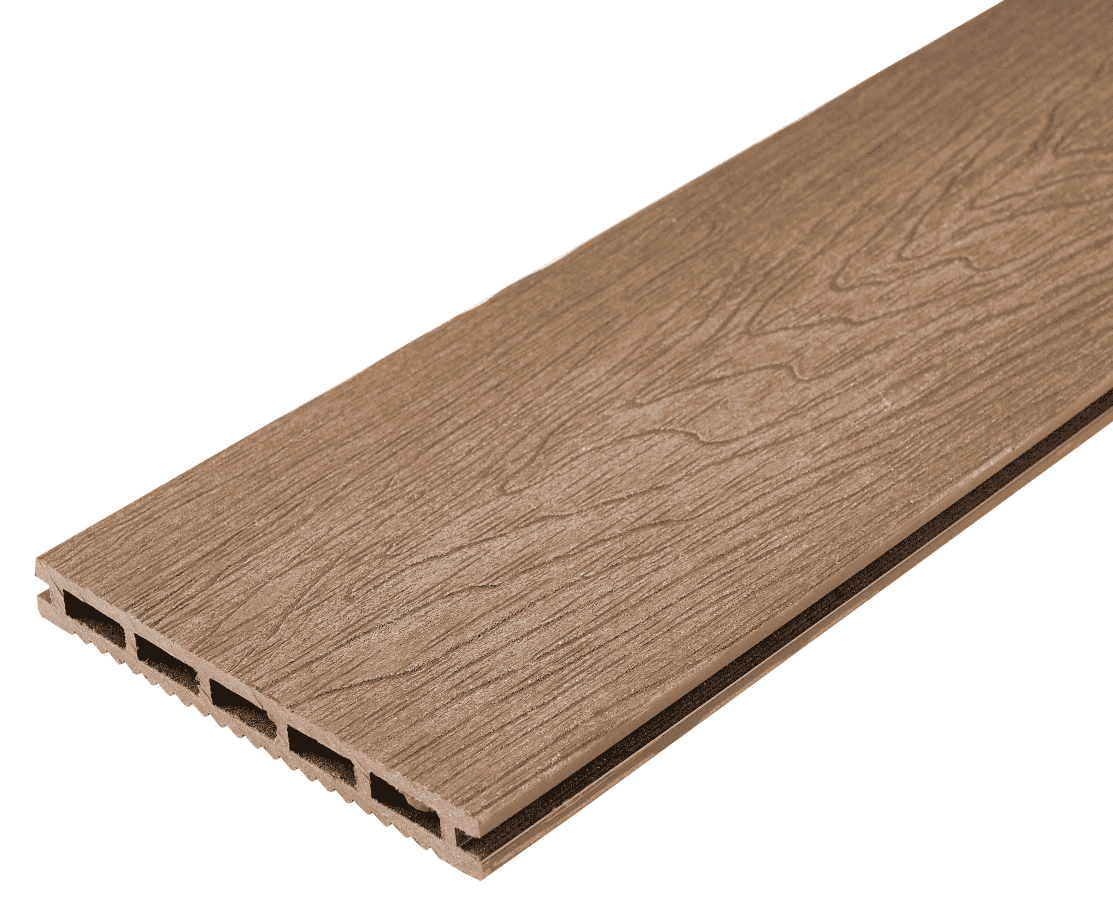 Изображение товара Террасная доска ДПК Прима Groentec цвет Дуб 3000x150x18 мм Вельвет 0.45 м²