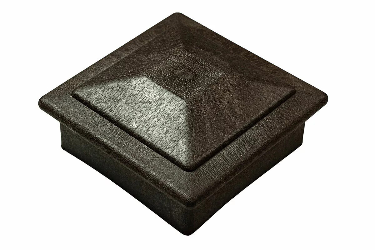 Изображение товара Крышка для столба Nautic Prime цвет Венге 140x140x40 мм 2 м²