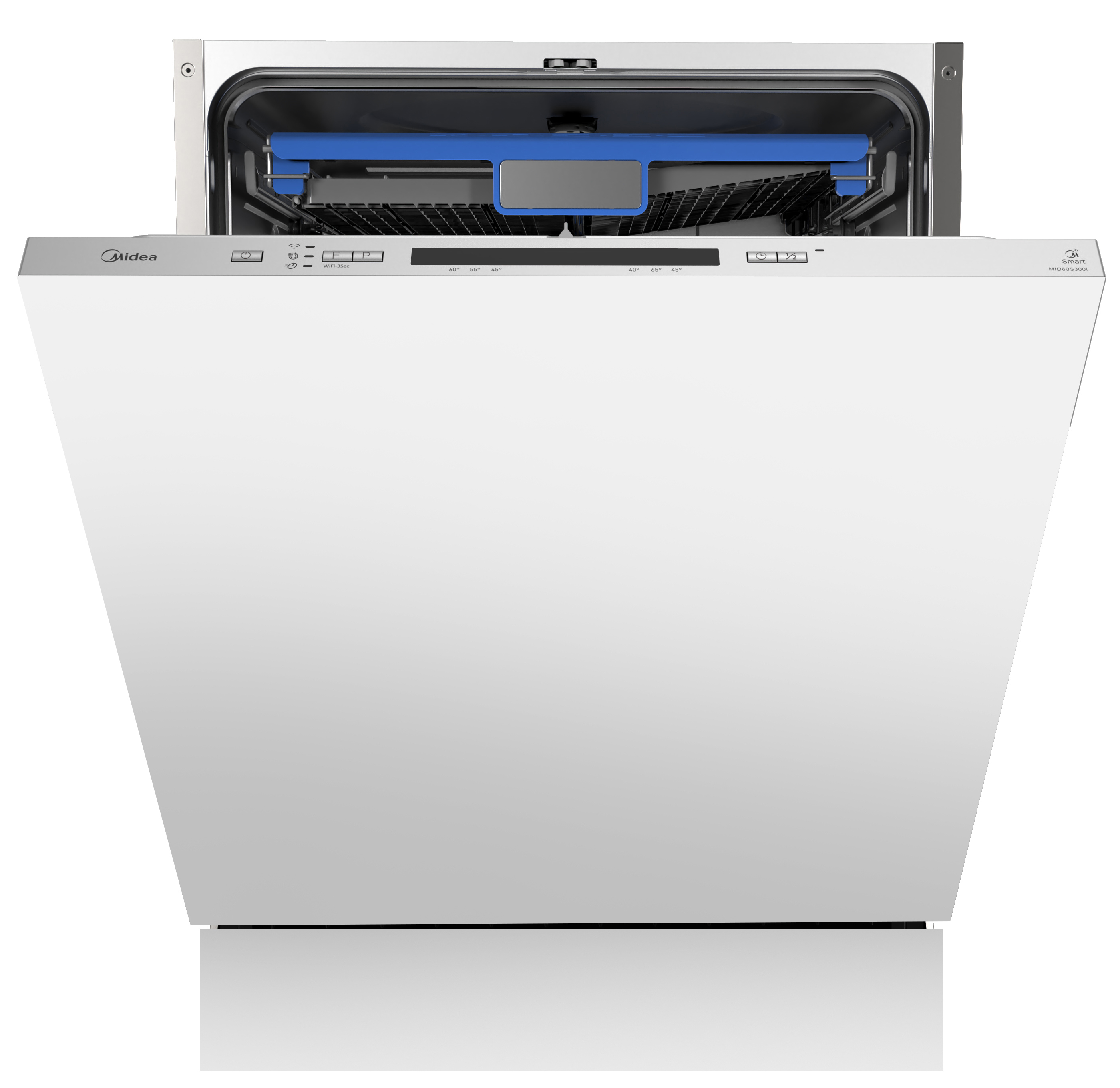 Встраиваемая посудомоечная машина Midea MID60S300I 60 см 6 программ цвет серебро - 1