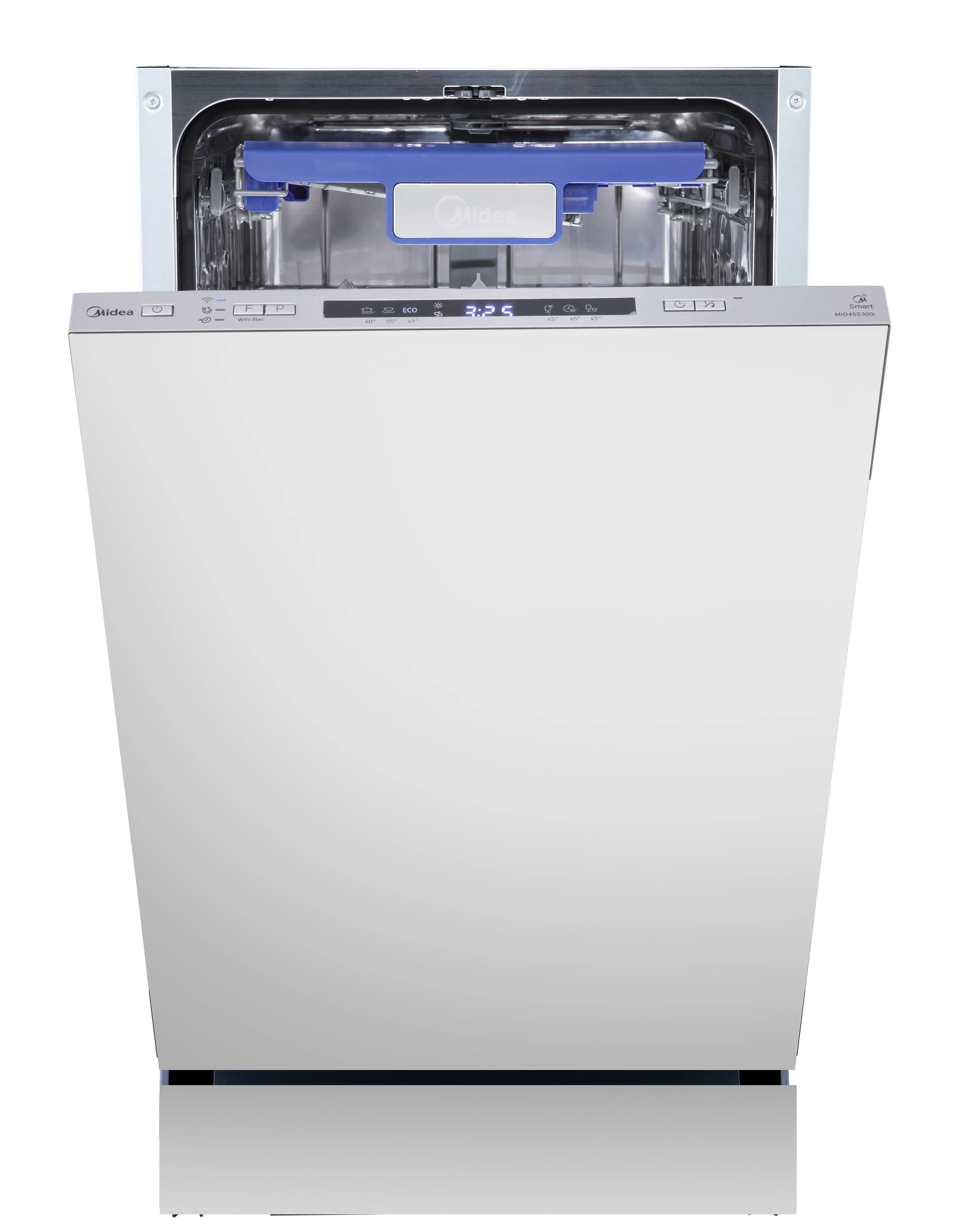 Встраиваемая посудомоечная машина Midea MID45S300I 45 см 6 программ цвет серебро - 1