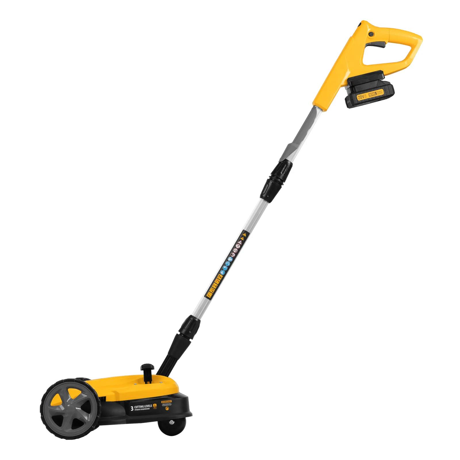 Изображение товара Газонокосилка аккумуляторная Denzel CLM-22 20V, 22 см, мульчирование, гарантия 3 года