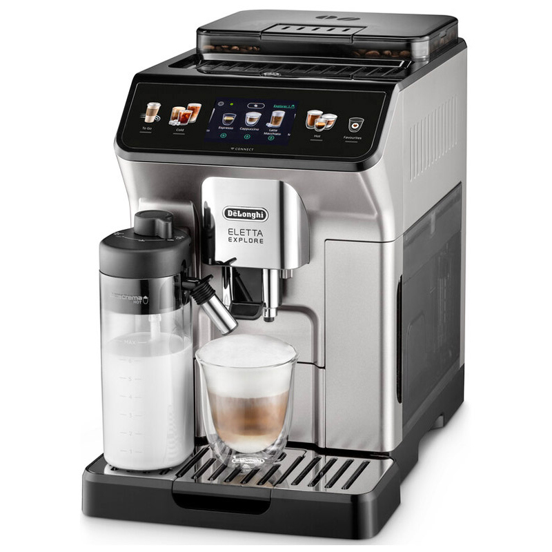 Изображение товара Автоматическая кофемашина De'Longhi ECAM450. 65. S с функцией To Go и 19 бар давления