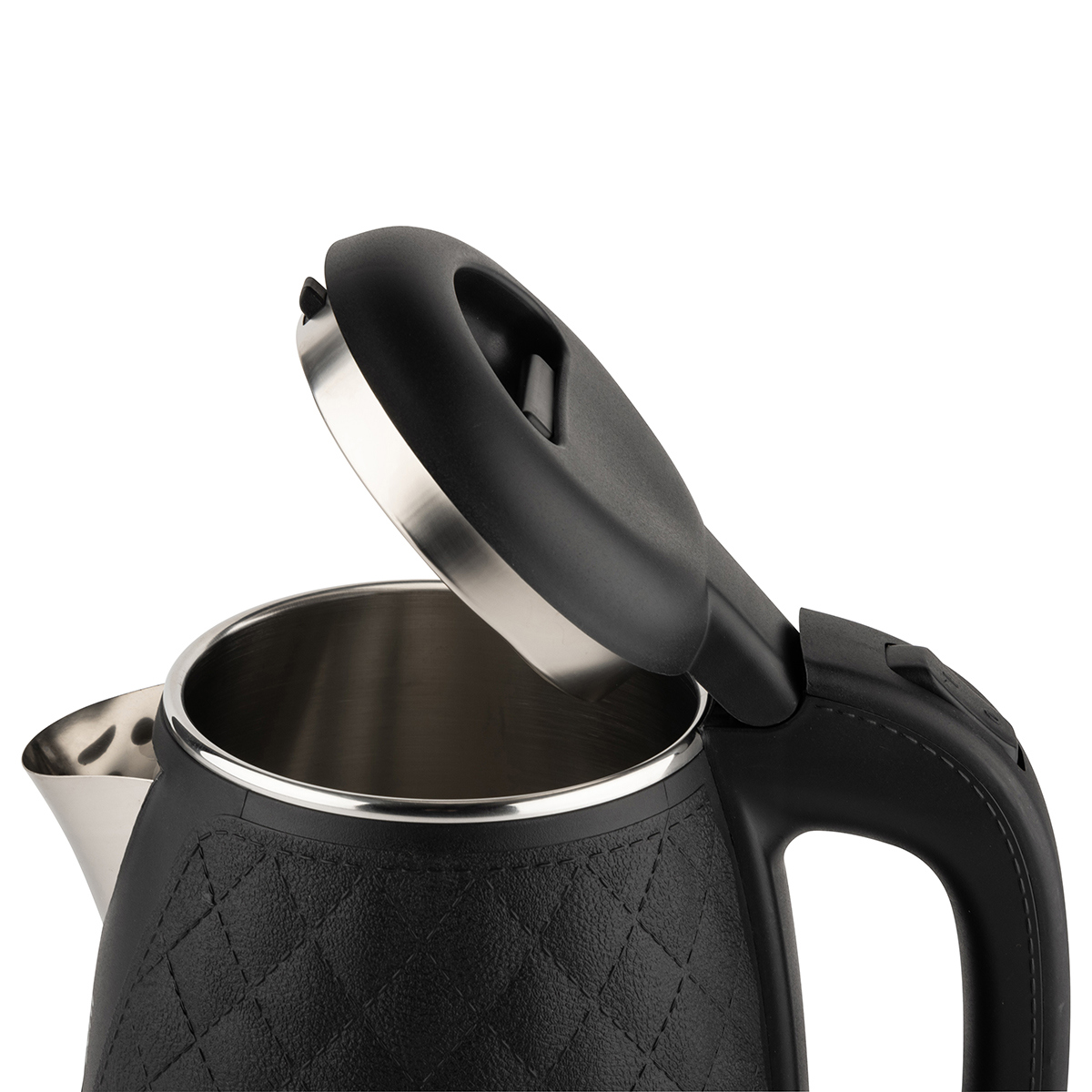 Изображение товара Электрический чайник HOMESTAR HS-1007 1,7 л черный с двойным корпусом