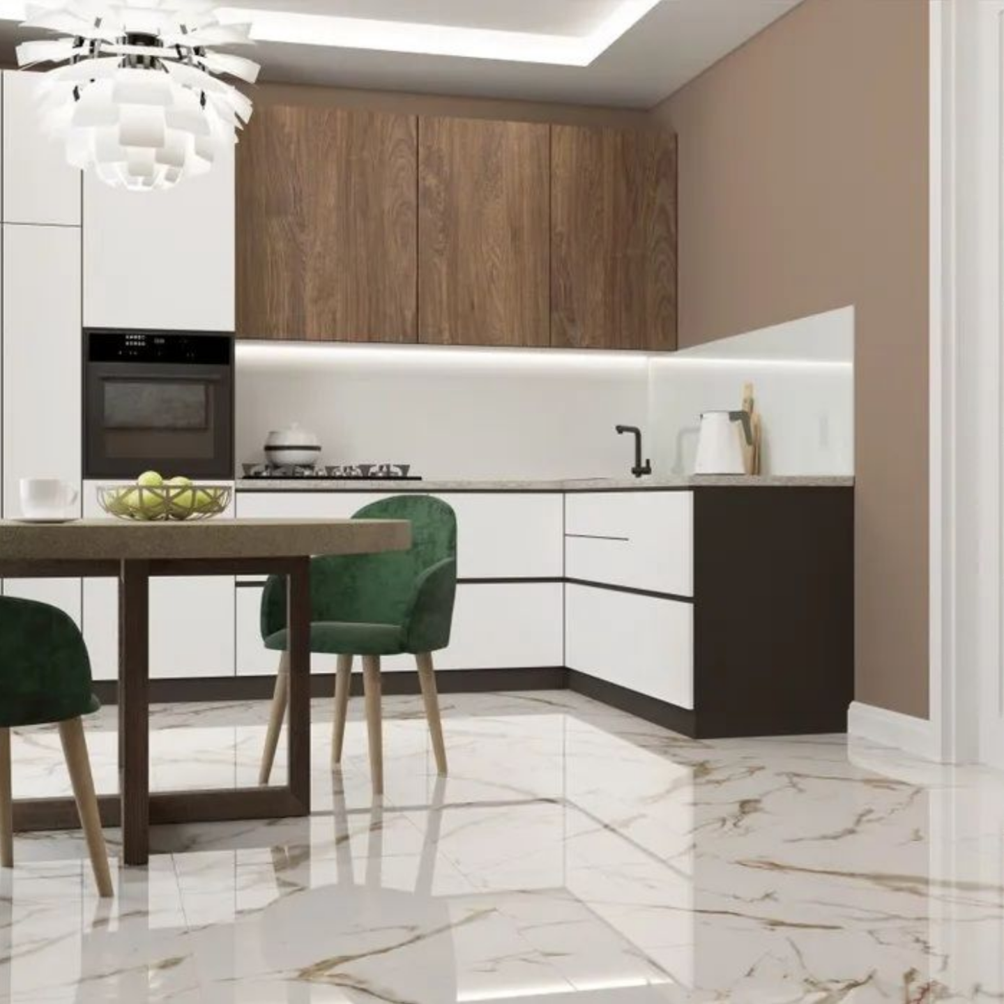 Изображение товара Керамогранит Primavera Royal Spring 60x60 см под белый мрамор, полированный