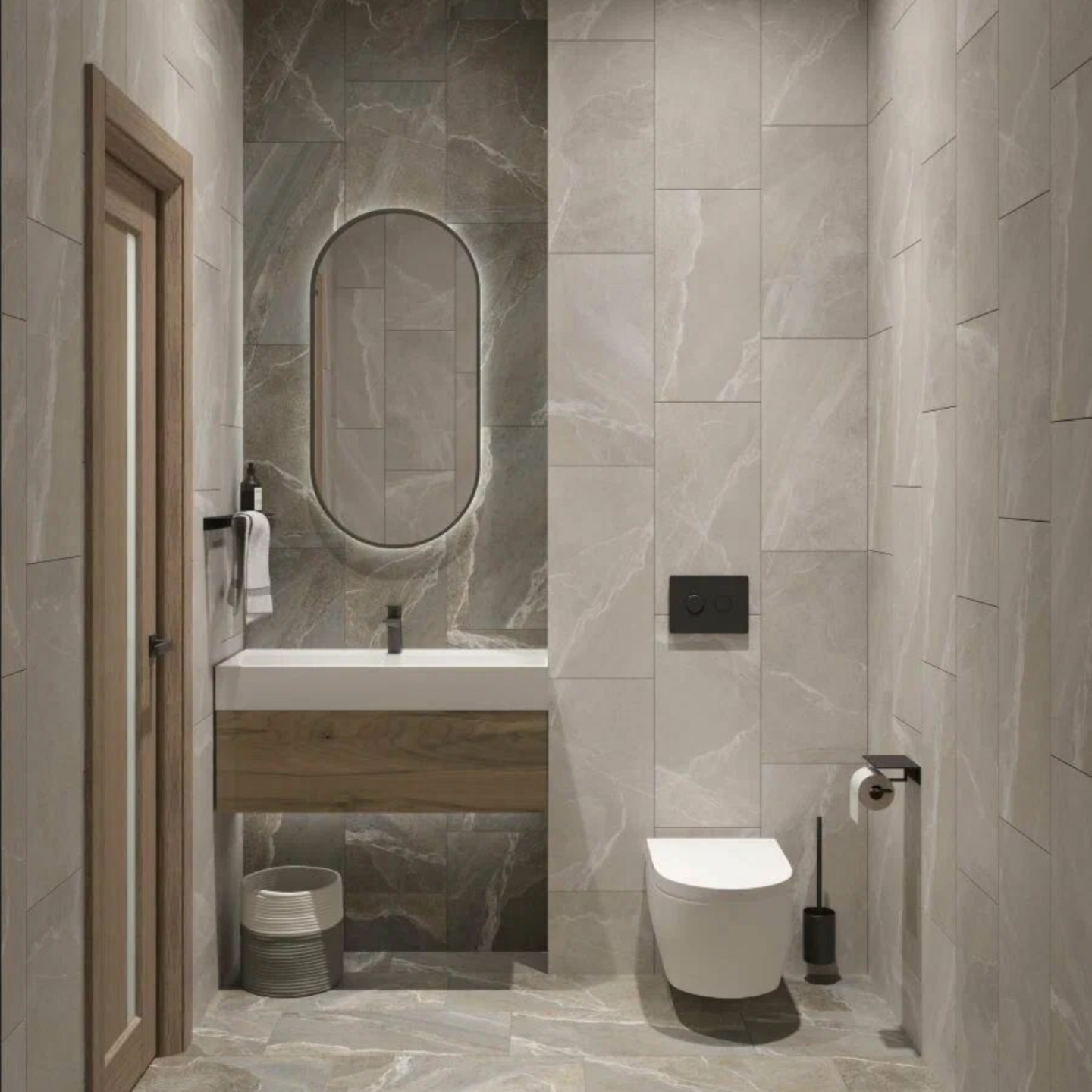 Изображение товара Керамогранит Диккенс 30x60 см светло-бежевый матовый для пола и стен