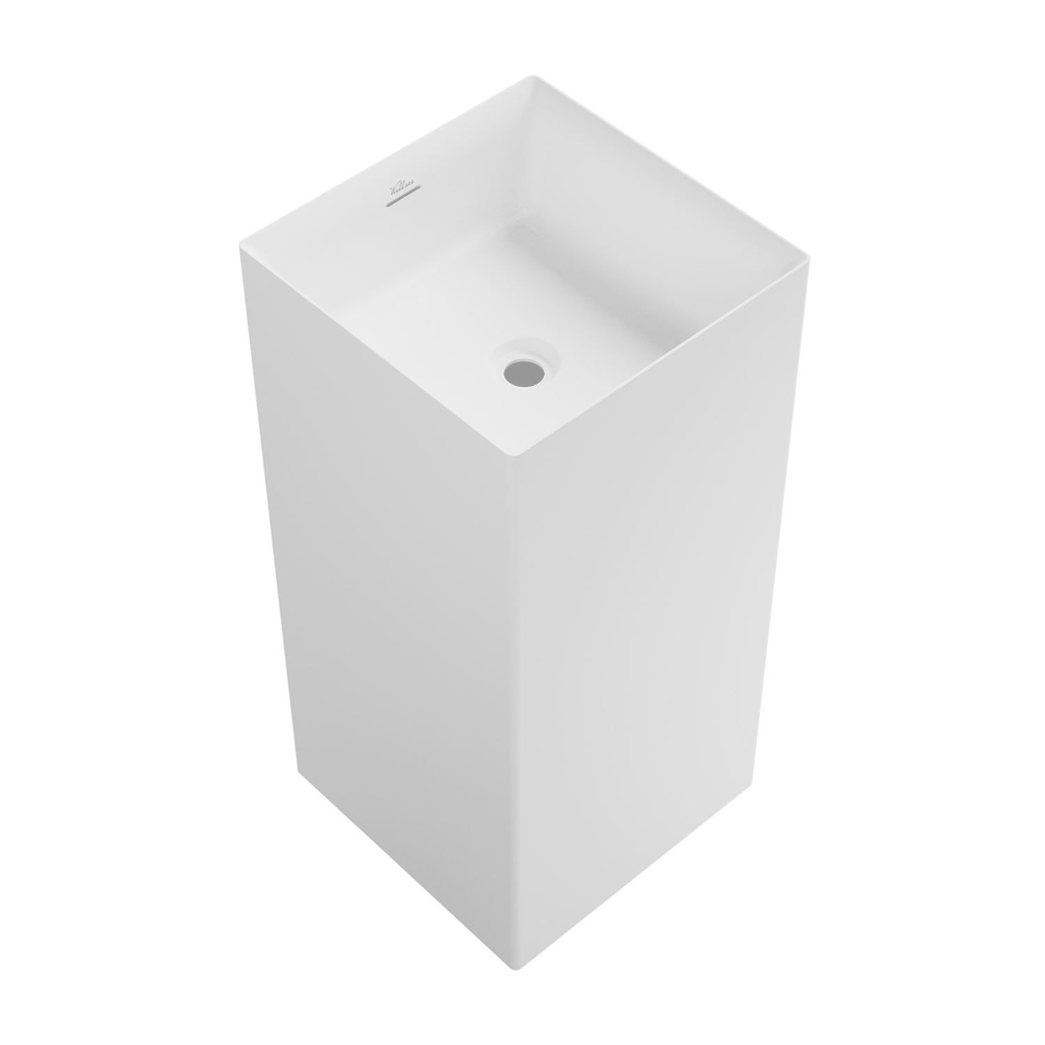 Изображение товара Напольная раковина Wellsee Pure BY 20120185R 40x40x85 см с аксессуарами