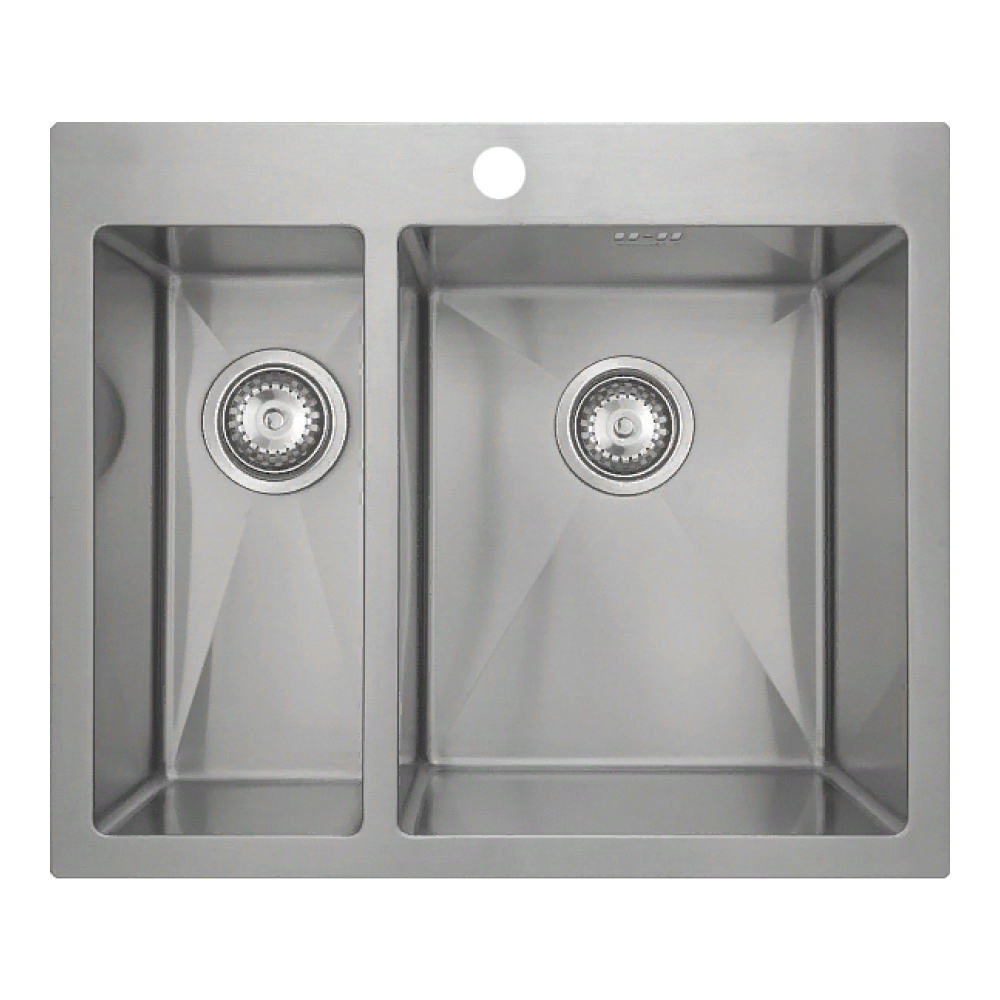 Изображение товара Мойка для кухни Seaman Eco Marino SMV-575DL цвет серебристый