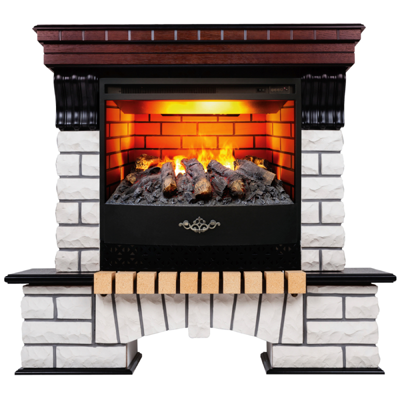 Изображение товара Каминокомплект Realflame Country 25.5 AO с очагом Fiji 3D эффект 1700Вт