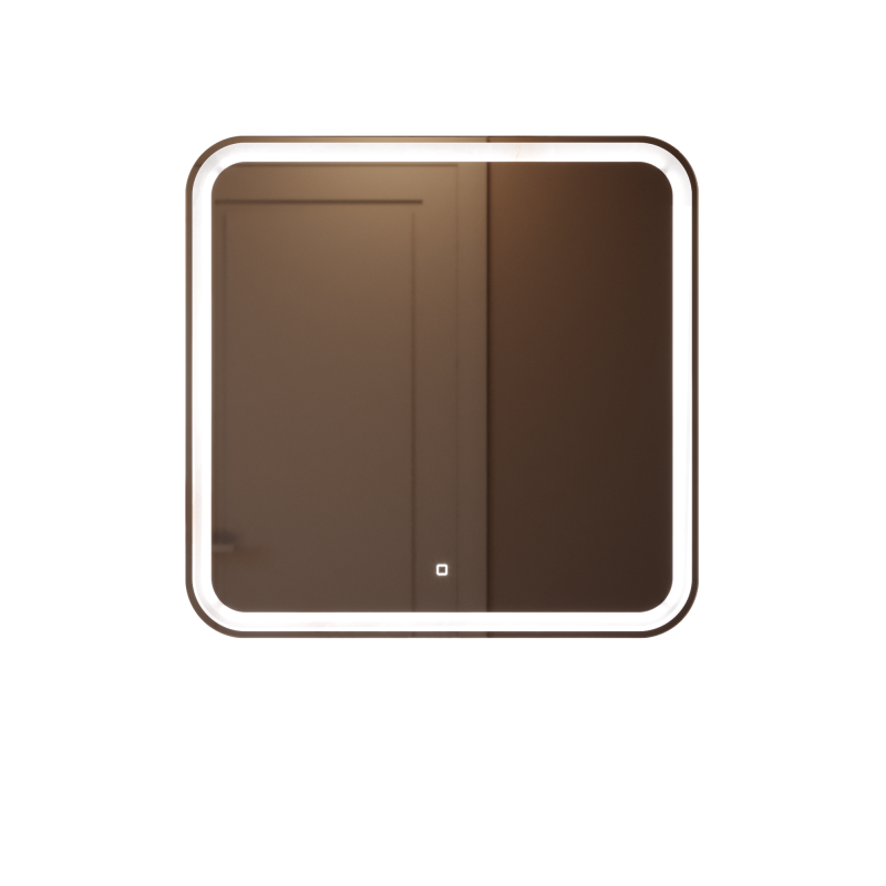 Изображение товара Зеркало с подсветкой Mixline стив-Лайт 70x68.5 сенсорный, светодиодная подсветка