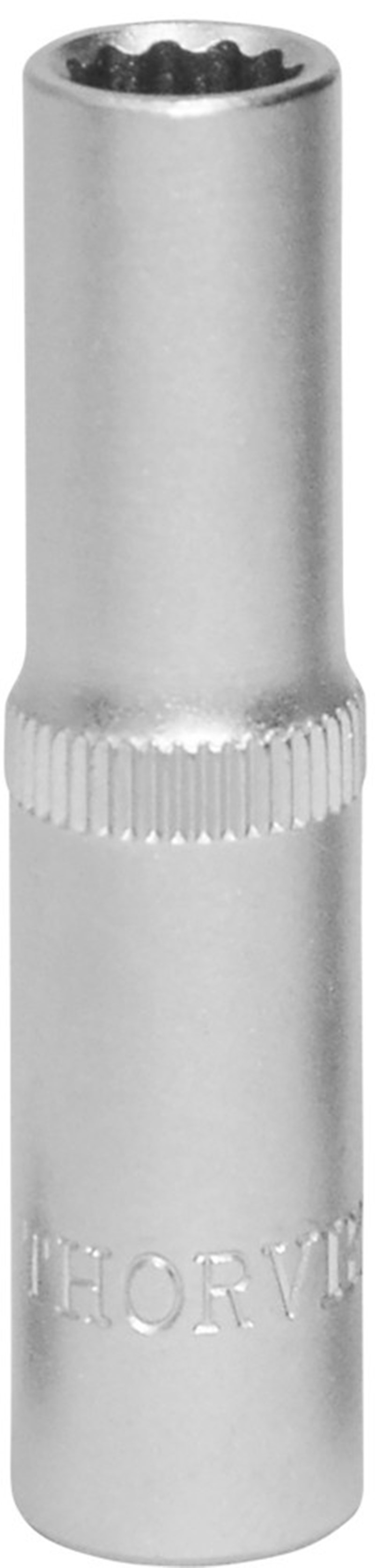 Изображение товара Торцевая удлиненная двенадцатигранная головка Thorvik 1/4 дюйма 4 мм