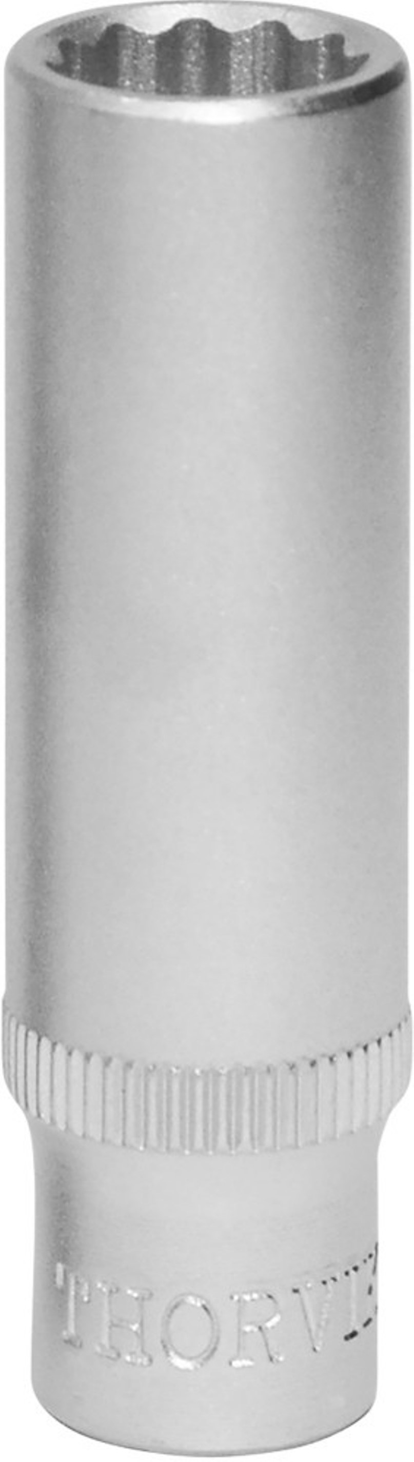 Изображение товара Торцевая головка Thorvik S12S2219 3/8 дюйма 19 мм удлиненная двенадцатигранная