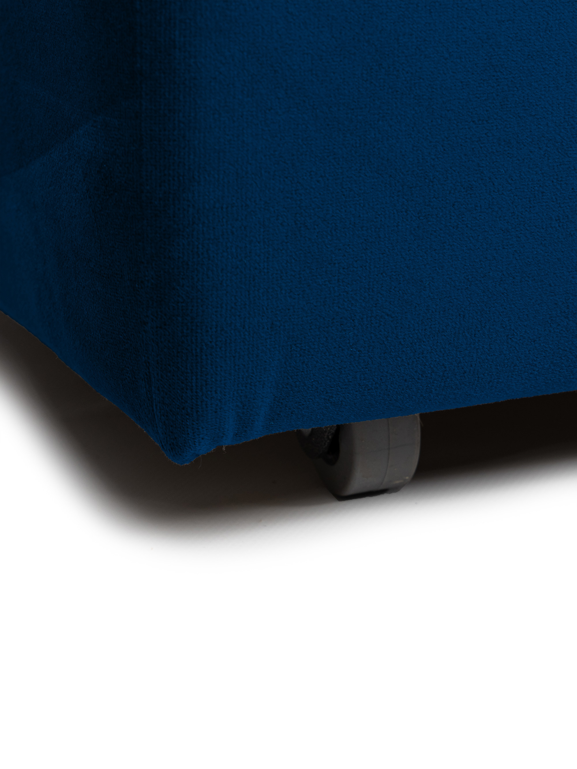 Изображение товара Диван раскладной Бойсе стильный синий велюр компактный для дома и кухни