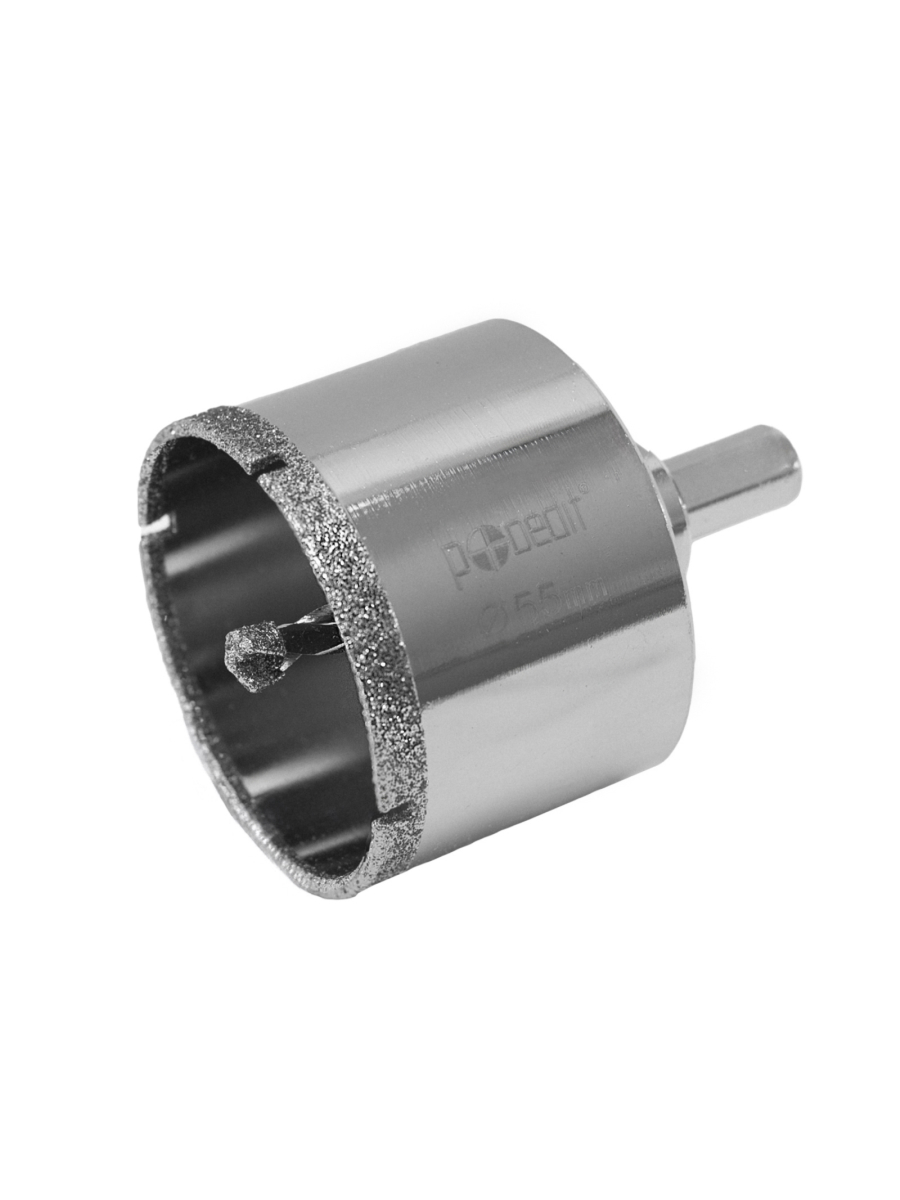 Изображение товара Коронка по керамограниту Pobedit 3009055 55x67 мм для сверления стекла и кафеля