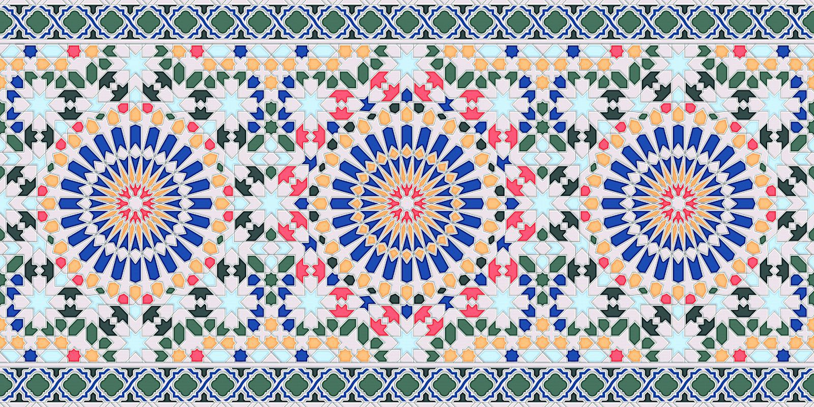 Изображение товара Керамическая плитка Kerlife Menara 63x31.5см разноцветная для стен интерьера