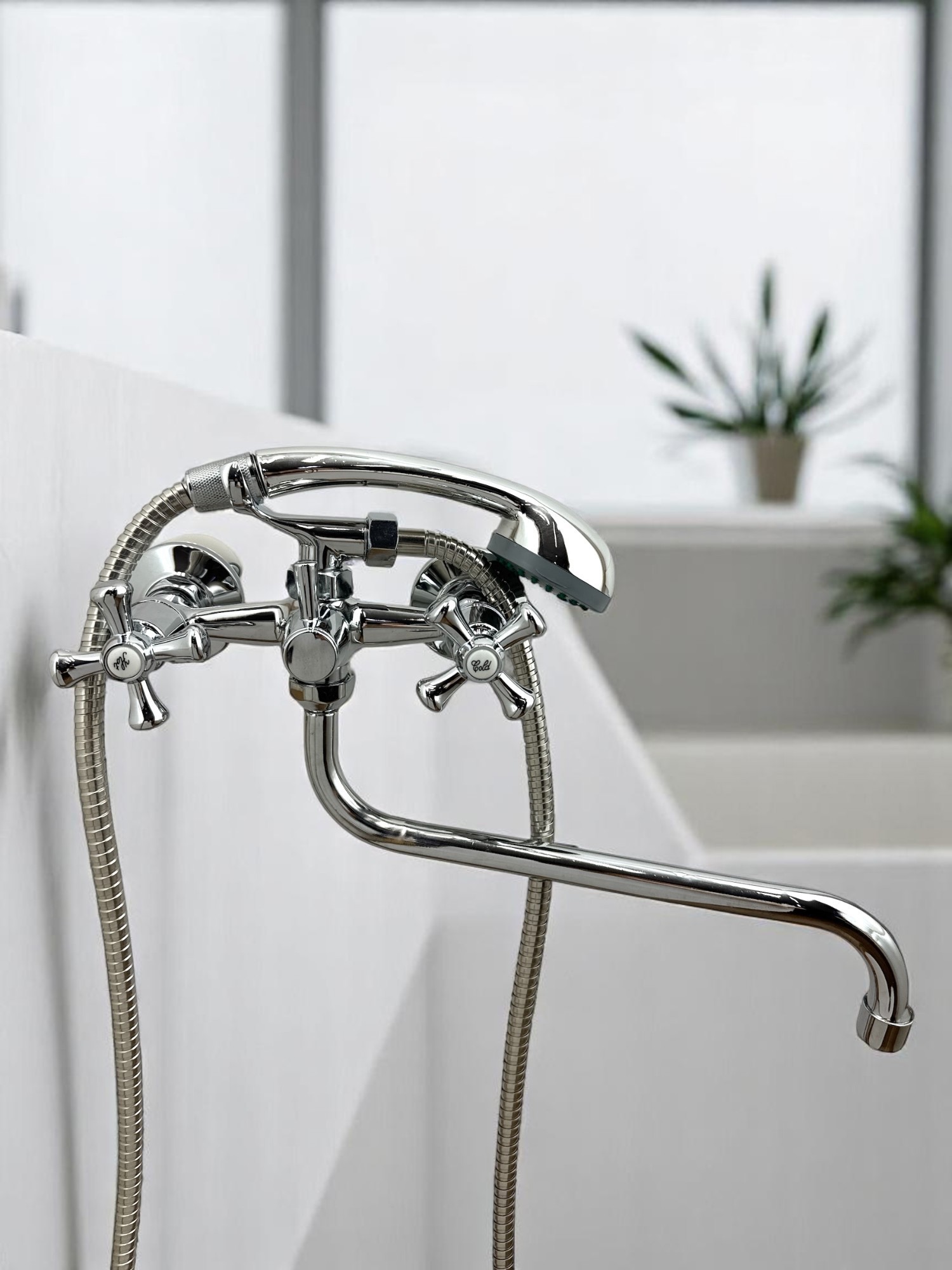 Изображение товара Смеситель для ванны Griale DK-8863B цвет серебристый