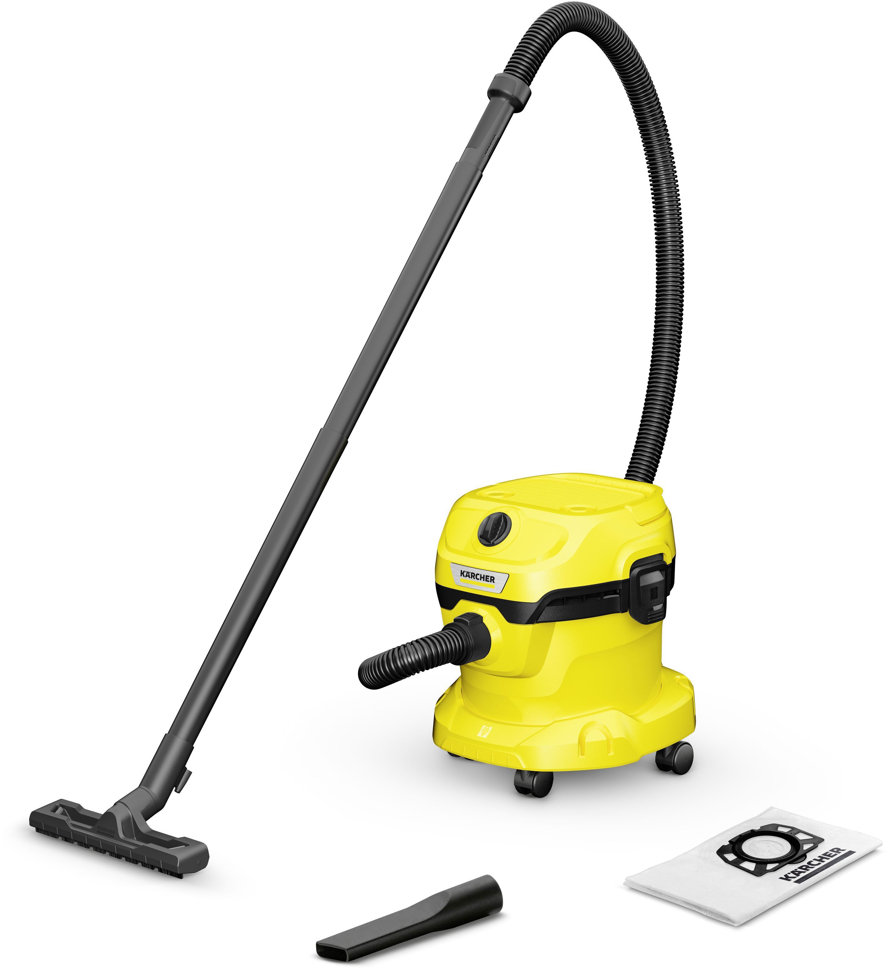 Изображение товара Karcher WD 2 Plus V-12/4/18 строительный пылесос 1000 Вт емкость 12 л
